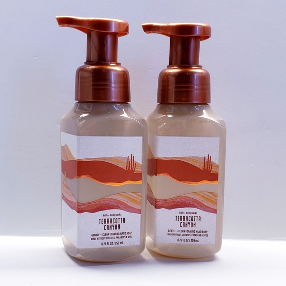 Bath & Body Works Bath Terracotta Canyon Gentle Clean Foaming Hand